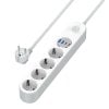Photo ColorWay 2 m 4 sockets + 2 x USB + 2 x USB Type-C (CW-CHE44PDW) White
