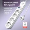 Photo ColorWay 2 m 4 sockets + 2 x USB + 2 x USB Type-C (CW-CHE44PDW) White