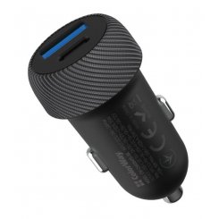 Автомобильное зарядное устройство ColorWay USB + USB Type-C 35W (CW-CHA064PD-BK) Black