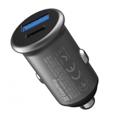 

ColorWay USB + USB Type-C 48W (CW-CHA065PD-GR) Grey