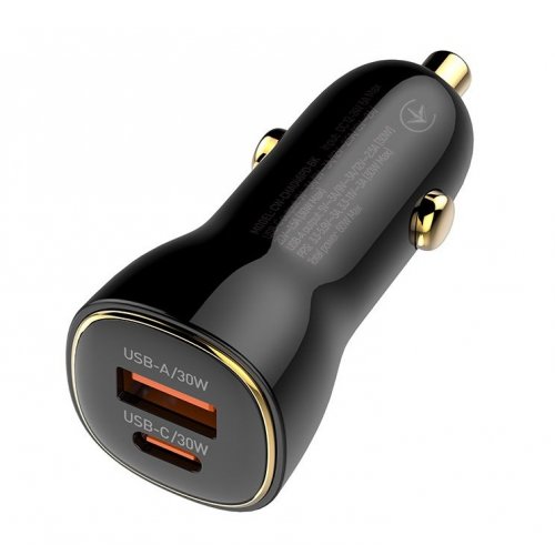 Photo ColorWay USB + USB Type-C 60W (CW-CHA046PD-BK) Black