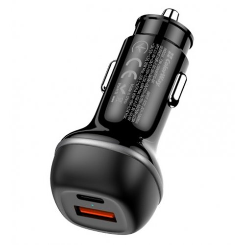 Photo ColorWay USB + USB Type-C 63W (CW-CHA067PD-BK) Black