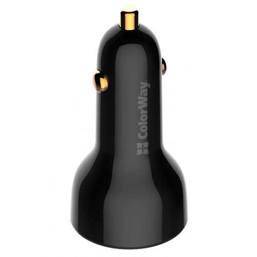 Photo ColorWay USB + USB Type-C 100W (CW-CHA044PD-BK) Black