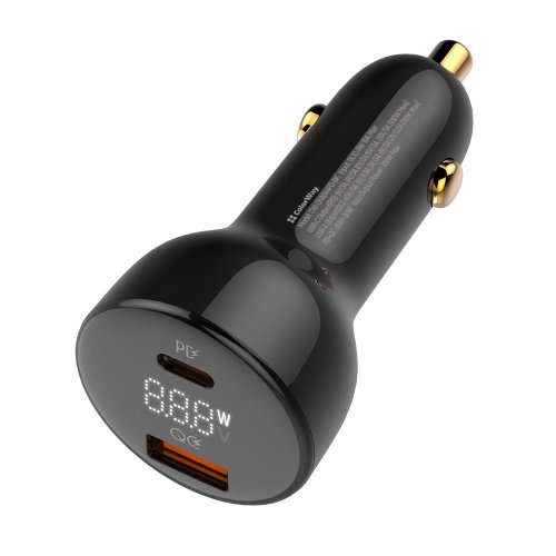 Photo ColorWay USB + USB Type-C 100W (CW-CHA044PD-BK) Black