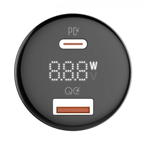 Photo ColorWay USB + USB Type-C 100W (CW-CHA044PD-BK) Black