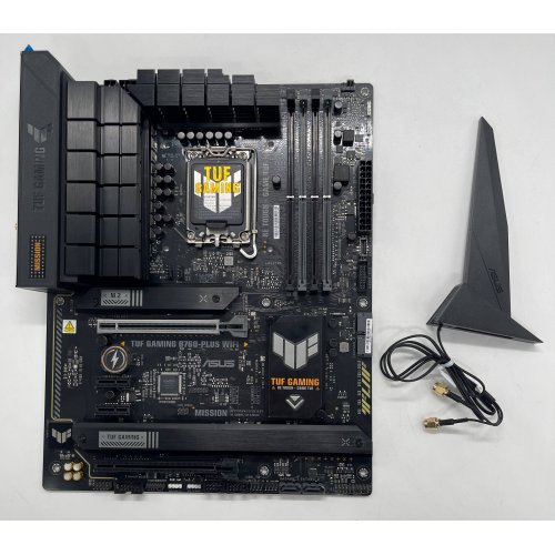 Материнская плата Asus TUF GAMING B760-PLUS WIFI (s1700, Intel B760) (Восстановлено продавцом, 853213) купить в Украине: Киев, Днепр, Харьков, Одесса  | Проверка совместимости, низкая цена, отзывы, характеристики от TELEMART фото