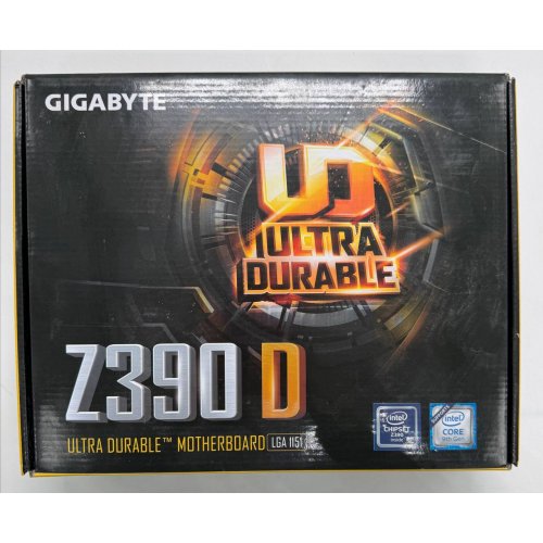 Материнська плата Gigabyte Z390 D (s1151-V2, Intel Z390) (Відновлено продавцем, 853220) купити в Україні: Київ, Львів, Хмельницький, Тернопіль, Івано-Франківськ | Перевірка сумісності, низька ціна, відгуки, характеристики від TELEMART фото