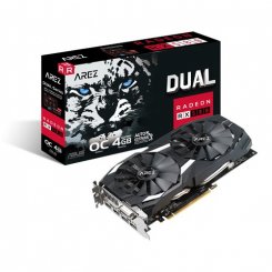 Видеокарта Asus AREZ Radeon RX 580 Dual OC 4096MB (AREZ-DUAL-RX580-O4G)