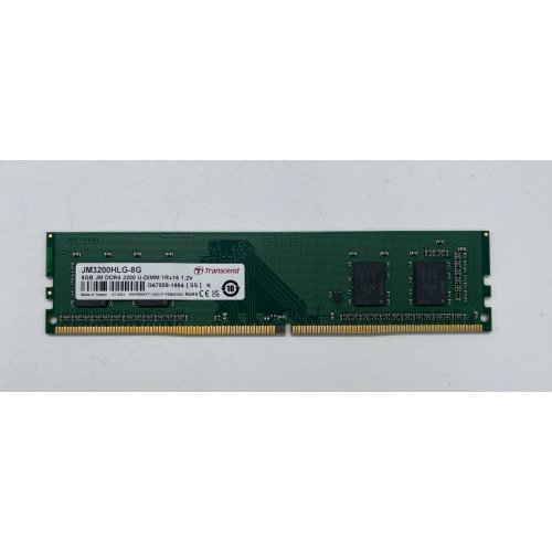Озп Transcend DDR4 8GB 3200Mhz JetRam (JM3200HLG-8G) (Відновлено продавцем, 853243) купити в Україні: Київ, Львів, Хмельницький, Тернопіль, Івано-Франківськ | Перевірка сумісності, низька ціна, відгуки, характеристики від TELEMART фото