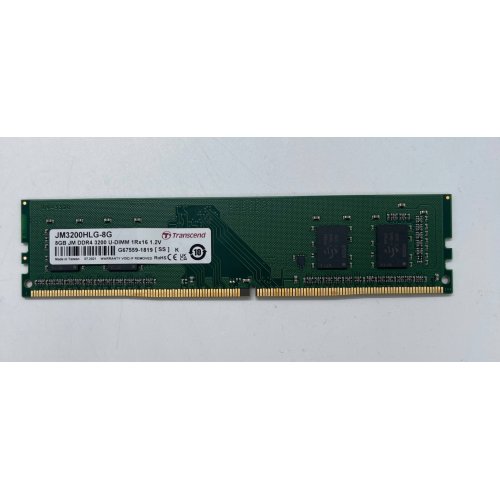 Озп Transcend DDR4 8GB 3200Mhz JetRam (JM3200HLG-8G) (Відновлено продавцем, 853244) купити в Україні: Київ, Львів, Хмельницький, Тернопіль, Івано-Франківськ | Перевірка сумісності, низька ціна, відгуки, характеристики від TELEMART фото