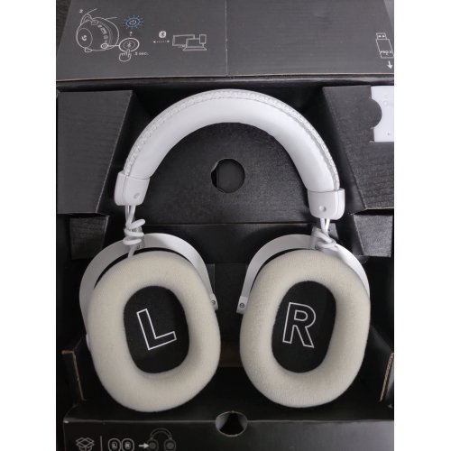 Уцінка навушники Logitech G Pro X 2 Lightspeed Wireless (981-001269) White (Сліди використання, 853247) купити в Україні: Київ, Львів, Хмельницький, Тернопіль, Івано-Франківськ | Низька ціна, відгуки, характеристики від TELEMART фото