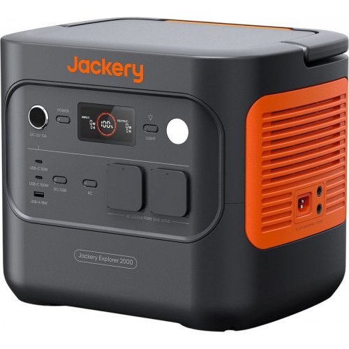 Зарядная станция Jackery Explorer 2000 V2 2200W 2042Wh купить в Украине: Киев, Днепр, Харьков, Одесса  | Низкая цена, отзывы, характеристики от TELEMART фото