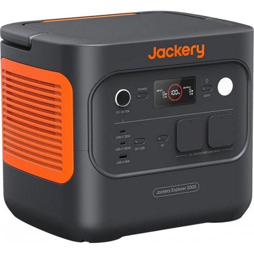 Зарядная станция Jackery Explorer 2000 V2 2200W 2042Wh купить в Украине: Киев, Днепр, Харьков, Одесса  | Низкая цена, отзывы, характеристики от TELEMART фото
