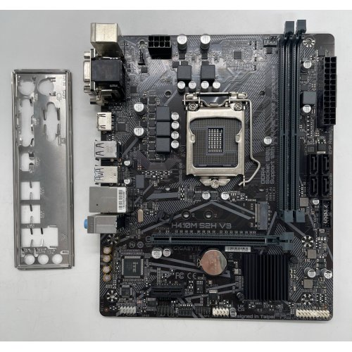 Материнська плата Gigabyte H410M S2H V3 (s1200, Intel H510) (Відновлено продавцем, 853249) купити в Україні: Київ, Львів, Хмельницький, Тернопіль, Івано-Франківськ | Перевірка сумісності, низька ціна, відгуки, характеристики від TELEMART фото