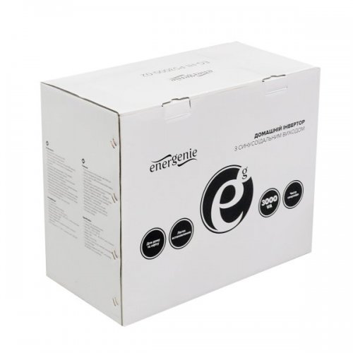 Инвертор EnerGenie 1800W (EG-HI-PS3000-02) купить в Украине: Киев, Днепр, Харьков, Одесса  | Низкая цена, отзывы, характеристики от TELEMART фото