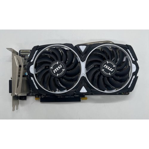 Відеокарта MSI Radeon RX 570 ARMOR OC 4096MB (RX 570 ARMOR 4G OC) (Відновлено продавцем, 853422) купити в Україні: Київ, Львів, Хмельницький, Тернопіль, Івано-Франківськ | Перевірка сумісності, низька ціна, відгуки, характеристики від TELEMART фото