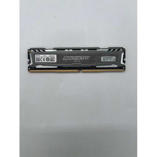 Озп Crucial DDR4 8GB 3200Mhz Ballistix Sport LT Gray (BLS8G4D32AESBK) (Відновлено продавцем, 853432) купити в Україні: Київ, Львів, Хмельницький, Тернопіль, Івано-Франківськ | Перевірка сумісності, низька ціна, відгуки, характеристики від TELEMART фото