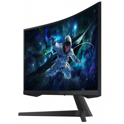 Уцінка монітор Samsung 32" Odyssey G5 S32CG550 (LS32CG550EIXCI) Black (Сліди використання, 853453) купити в Україні: Київ, Львів, Хмельницький, Тернопіль, Івано-Франківськ | Низька ціна, відгуки, характеристики від TELEMART фото