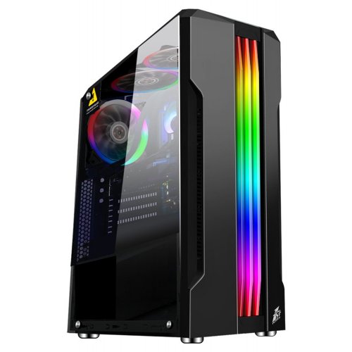 Корпус 1stPlayer Rainbow R3-A-R1 Color LED без БП Black (Восстановлено продавцом, 853489) купить в Украине: Киев, Днепр, Харьков, Одесса  | Проверка совместимости, низкая цена, отзывы, характеристики от TELEMART фото