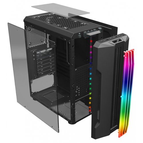 Корпус 1stPlayer Rainbow R3-A-R1 Color LED без БП Black (Восстановлено продавцом, 853489) купить в Украине: Киев, Днепр, Харьков, Одесса  | Проверка совместимости, низкая цена, отзывы, характеристики от TELEMART фото