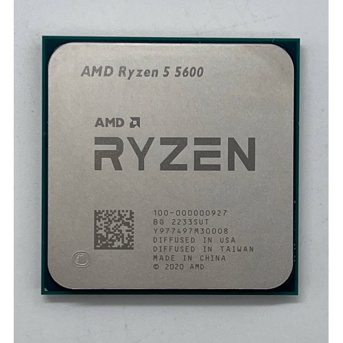 Процессор AMD Ryzen 5 5600 3.5(4.4)GHz 32MB sAM4 Tray (100-000000927) (Восстановлено продавцом, 853495) купить в Украине: Киев, Днепр, Харьков, Одесса  | Проверка совместимости, низкая цена, отзывы, характеристики от TELEMART фото