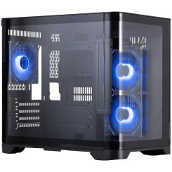 Корпус 1stPlayer UV5-BK-2FC7R-1FC7 без БП Black (Восстановлено продавцом, 853505)