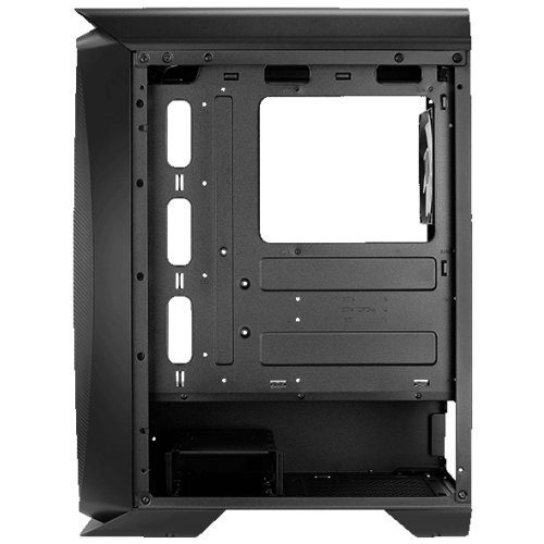 Корпус Aerocool Aero One Frost FRGB Tempered Glass без БП (ACCM-PB17043.11) Black (Восстановлено продавцом, 853527) купить в Украине: Киев, Днепр, Харьков, Одесса  | Проверка совместимости, низкая цена, отзывы, характеристики от TELEMART фото