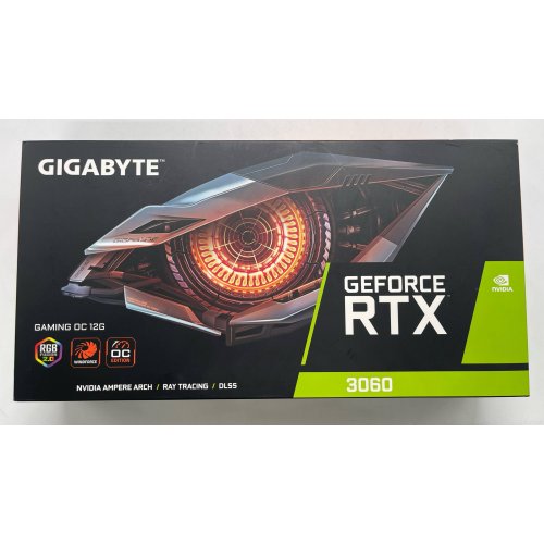 Видеокарта Gigabyte GeForce RTX 3060 Gaming OC 12288MB (GV-N3060GAMING OC-12GD 2.0) (Восстановлено продавцом, 853537) купить в Украине: Киев, Днепр, Харьков, Одесса  | Проверка совместимости, низкая цена, отзывы, характеристики от TELEMART фото