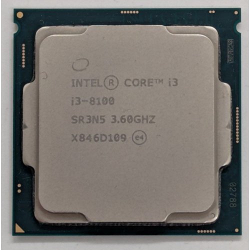 Процессор Intel Core i3-8100 3.6GHz 6MB s1151 Tray (CM8068403377308) (Восстановлено продавцом, 853539) купить в Украине: Киев, Днепр, Харьков, Одесса  | Проверка совместимости, низкая цена, отзывы, характеристики от TELEMART фото