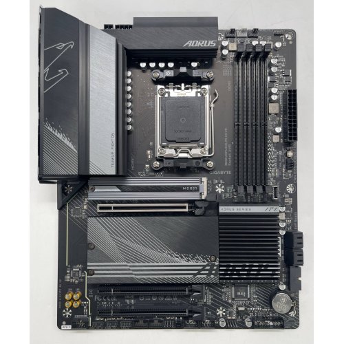 Материнська плата Gigabyte B650 AORUS ELITE AX V2 (sAM5, AMD B650) (Відновлено продавцем, 853541) купити в Україні: Київ, Львів, Хмельницький, Тернопіль, Івано-Франківськ | Перевірка сумісності, низька ціна, відгуки, характеристики від TELEMART фото