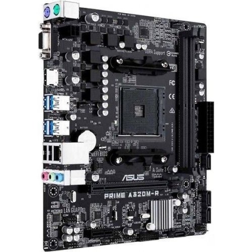 Photo Motherboard Asus PRIME A320M-R-SI (sAM4, AMD A320)