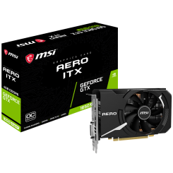 Відеокарта MSI GeForce GTX 1650 SUPER AERO ITX OC 4096MB (GTX 1650 SUPER AERO ITX OC) (Відновлено продавцем, 853660)