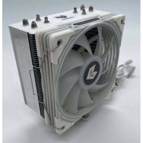 Кулер Coolmoon AS400 ARGB White (Відновлено продавцем, 853668) купити в Україні: Київ, Львів, Хмельницький, Тернопіль, Івано-Франківськ | Перевірка сумісності, низька ціна, відгуки, характеристики від TELEMART фото