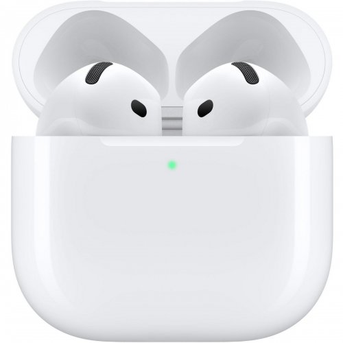 Уценка наушники Apple AirPods 4 with Active Noise Cancellation (MXP93ZE/A) White (Вскрытая упаковка, 853688) купить в Украине: Киев, Днепр, Харьков, Одесса  | Низкая цена, отзывы, характеристики от TELEMART фото