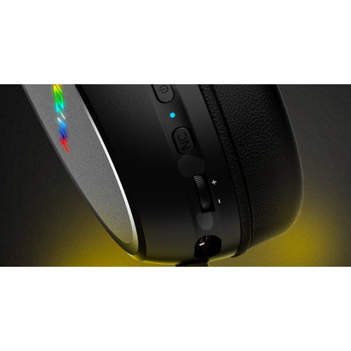 Уценка наушники HATOR Hypergang 3 Wireless (ESH55) Black (Вскрытая упаковка, 853691) купить в Украине: Киев, Днепр, Харьков, Одесса  | Низкая цена, отзывы, характеристики от TELEMART фото