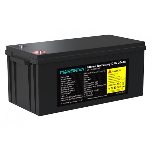 Аккумуляторная батарея Marsriva 12.8V 204Ah (MR-LFP12-200-LAR V2) купить в Украине: Киев, Днепр, Харьков, Одесса  | Низкая цена, отзывы, характеристики от TELEMART фото