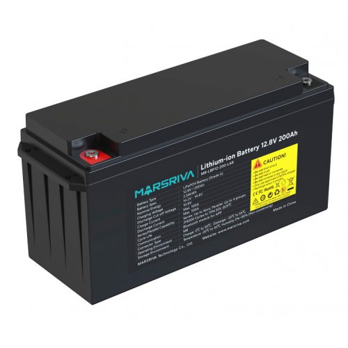 Аккумуляторная батарея Marsriva 12.8V 200Ah (MR-LBP12-200-LAR) купить в Украине: Киев, Днепр, Харьков, Одесса  | Низкая цена, отзывы, характеристики от TELEMART фото