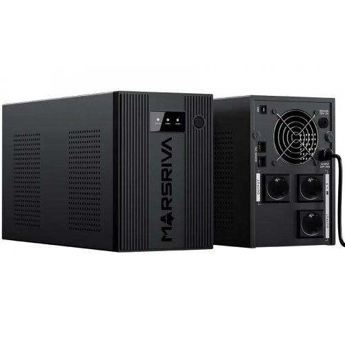 ДБЖ Marsriva 3000VA (MR-UF3000) купити в Україні: Київ, Львів, Хмельницький, Тернопіль, Івано-Франківськ | Низька ціна, відгуки, характеристики від TELEMART фото