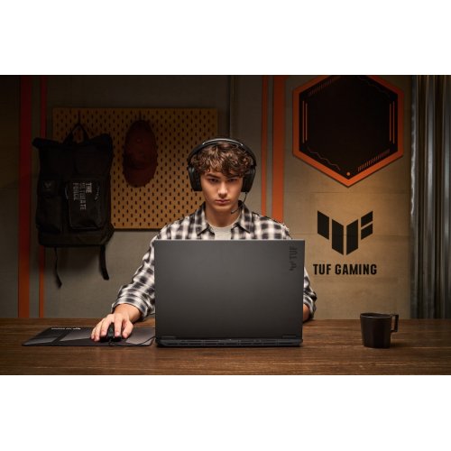 Ноутбук Asus TUF Gaming A18 FA808UM-S8019 (90NR0NN1-M005R0) Jaeger Gray купить в Украине: Киев, Днепр, Харьков, Одесса  | Низкая цена, отзывы, характеристики от TELEMART фото