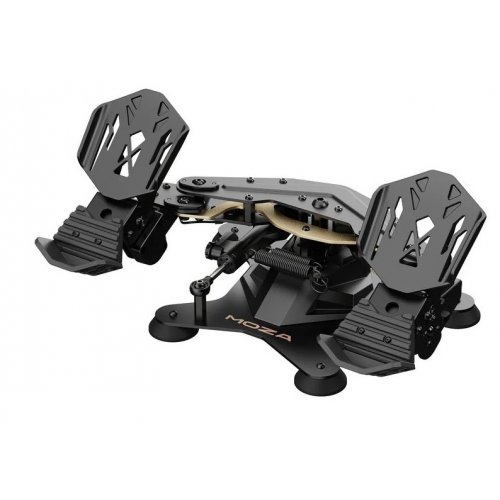 Педалі MOZA Racing MRP Rudder Pedals (AS019_Moza) Black купити в Україні: Київ, Львів, Хмельницький, Тернопіль, Івано-Франківськ | Низька ціна, відгуки, характеристики від TELEMART фото
