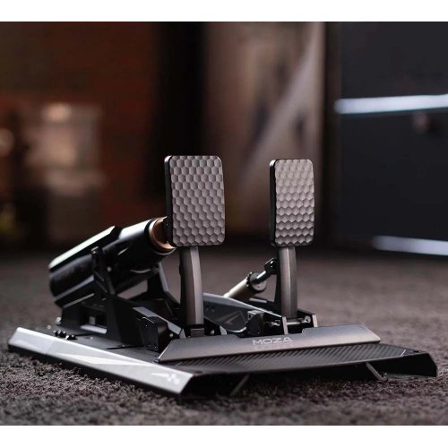 Педалі MOZA Racing mBooster Active Pedal Set (RS082_Moza) Black купити в Україні: Київ, Львів, Хмельницький, Тернопіль, Івано-Франківськ | Низька ціна, відгуки, характеристики від TELEMART фото