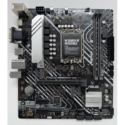 Материнська плата Asus PRIME B660M-K D4 (s1700, Intel B660) (Відновлено продавцем, 853988) купити в Україні: Київ, Львів, Хмельницький, Тернопіль, Івано-Франківськ | Перевірка сумісності, низька ціна, відгуки, характеристики від TELEMART фото