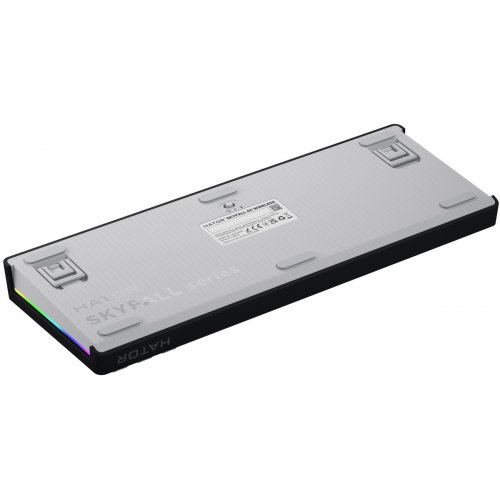 Клавіатура HATOR Skyfall 65 Aurum Sterling Wireless (HTK3160UA) White/Black купити в Україні: Київ, Львів, Хмельницький, Тернопіль, Івано-Франківськ | Низька ціна, відгуки, характеристики від TELEMART фото