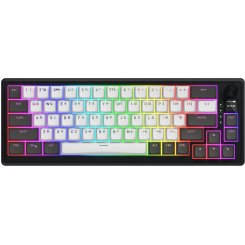 Клавіатура HATOR Skyfall 65 Pro Aurum Vanila Silent Wireless (HTK4160UA) Grey/Black