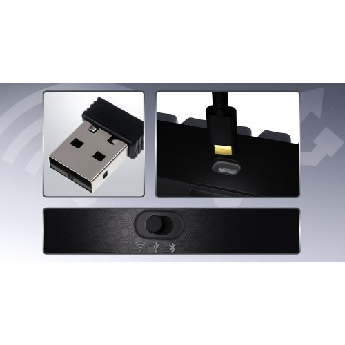 Клавіатура HATOR Skyfall 65 Pro Aurum Vanila Silent Wireless (HTK4160) Grey/Black купити в Україні: Київ, Львів, Хмельницький, Тернопіль, Івано-Франківськ | Низька ціна, відгуки, характеристики від TELEMART фото