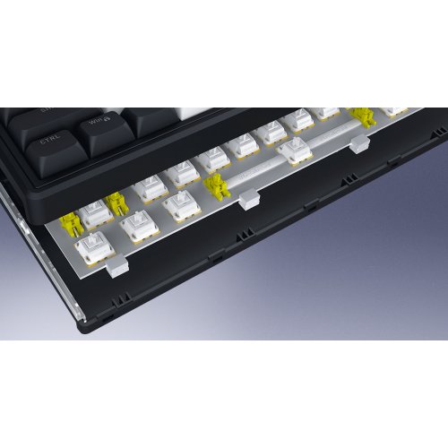 Клавіатура HATOR Skyfall 100 Pro Aurum Vanila Silent Wireless (HTK4100) Grey/Black купити в Україні: Київ, Львів, Хмельницький, Тернопіль, Івано-Франківськ | Низька ціна, відгуки, характеристики від TELEMART фото