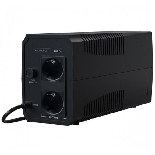 ДБЖ Marsriva 600VA (MR-UF600) купити в Україні: Київ, Львів, Хмельницький, Тернопіль, Івано-Франківськ | Низька ціна, відгуки, характеристики від TELEMART фото