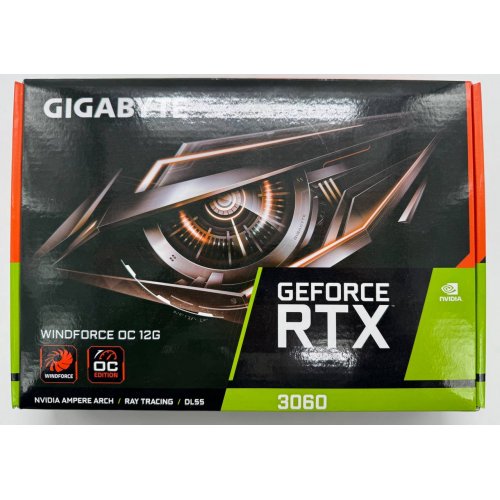 Відеокарта Gigabyte GeForce RTX 3060 WindForce OC 12228MB (GV-N3060WF2OC-12GD 2.0) (Відновлено продавцем, 854028) купити в Україні: Київ, Львів, Хмельницький, Тернопіль, Івано-Франківськ | Перевірка сумісності, низька ціна, відгуки, характеристики від TELEMART фото