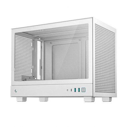 Уценка корпус Deepcool CH160 Tempered Glass без БП (R-CH160-WHNGI0-G-1) White (Вскрытая упаковка, 854032) купить в Украине: Киев, Днепр, Харьков, Одесса  | Проверка совместимости, низкая цена, отзывы, характеристики от TELEMART фото