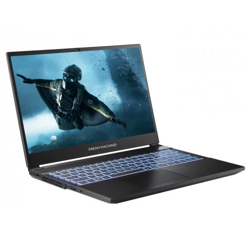Ноутбук Dream Machines RG5050-15 (RG5050-15UA29) Black купити в Україні: Київ, Львів, Хмельницький, Тернопіль, Івано-Франківськ | Низька ціна, відгуки, характеристики від TELEMART фото